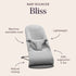 BabyBjörn Baby Bouncers BLISS Woven, Classic Quilt, Dark Green